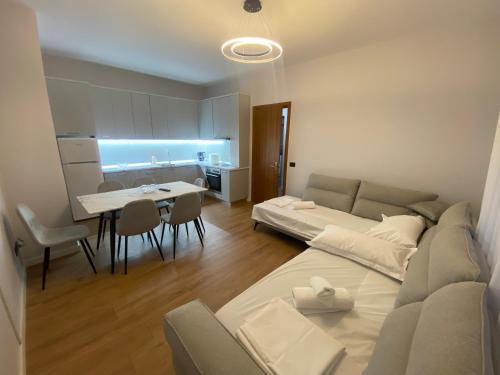 Zona d'estar a Geri Apartment