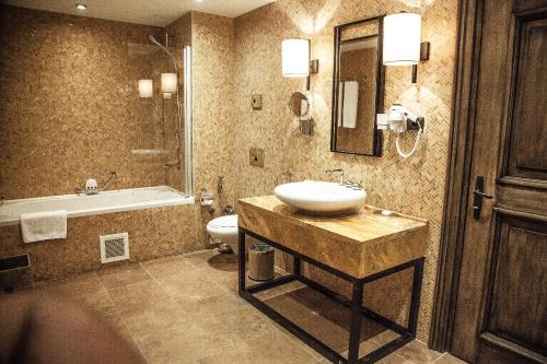 Ванная комната в Sakit Gol - Silent Lake Hotel