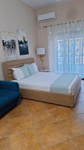 Voodi või voodid majutusasutuse Blera apartment toas
