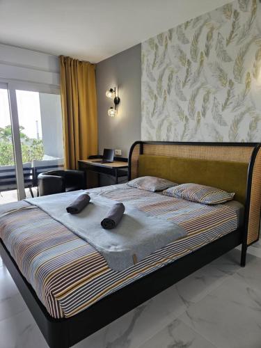 Posidonia Apartment, ground floor with garden,3 swimming pools, jacuzzi,parking space