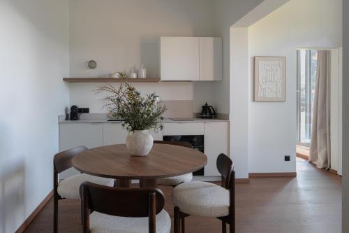 Kuchyň nebo kuchyňský kout v ubytování Stone Suite Zakopane