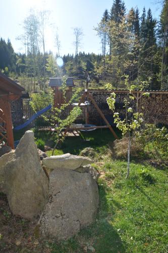 Un jardín fuera de Les a růže