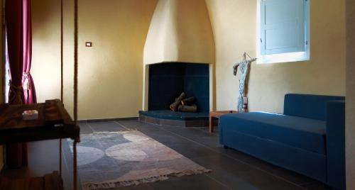 Posezení v ubytování Trullo Raro