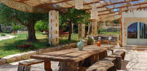 Zahrada ubytování Trullo Raro