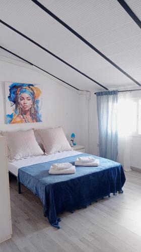 Posteľ alebo postele v izbe v ubytovaní Estancia de Invitados de Casa Tais