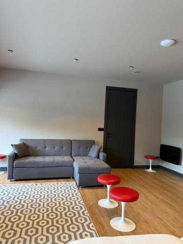 Area soggiorno di Luxury Studio