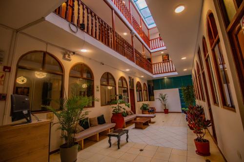 Ruang duduk di Munay Ñusta Cusco
