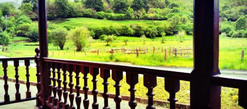 Natuurlandschap vlak bij het vakantiehuis