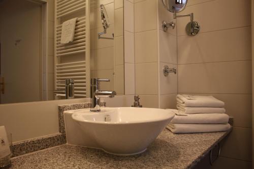 Ванна кімната в Bed & Breakfast Hotel Müllerhof