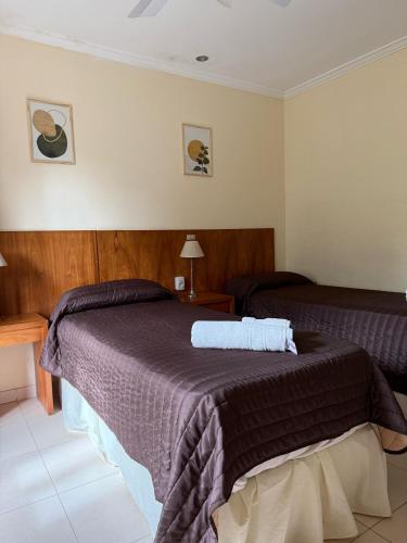 Postel nebo postele na pokoji v ubytování Departamento en Colastine Norte