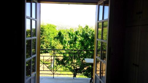 Balkoni atau teres di Dafni Apartments