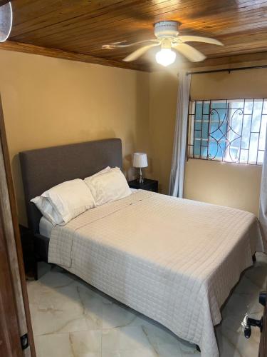 Llit o llits en una habitació de Whitehall villa