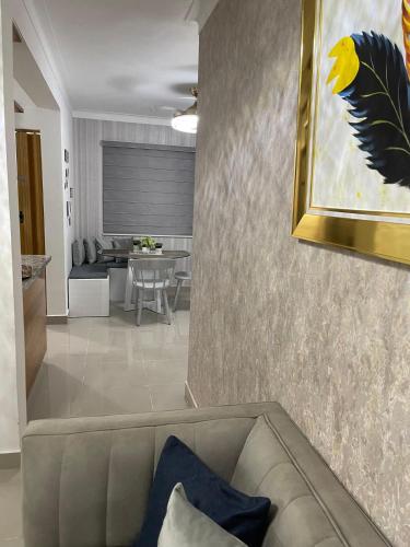 Ein Sitzbereich in der Unterkunft Modern Apt in Santiago w Pool, 3 Bedrooms, Air conditioner