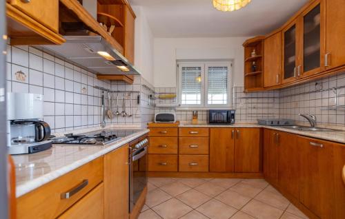 Η κουζίνα ή μικρή κουζίνα στο Beautiful Home In Svib