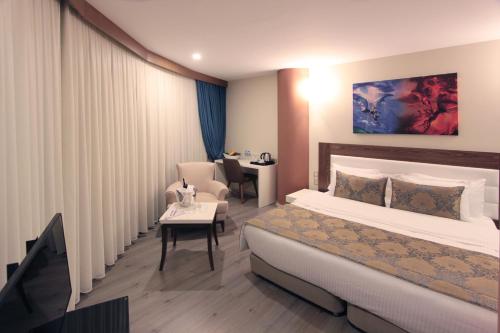 Forum Suite Otelにあるベッド