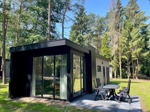 Κήπος έξω από το Chalet in Beekbergen near Veluwe Forest