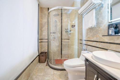 Koupelna v ubytování PAI Hotels Shijiazhuang Zhengding Gucheng