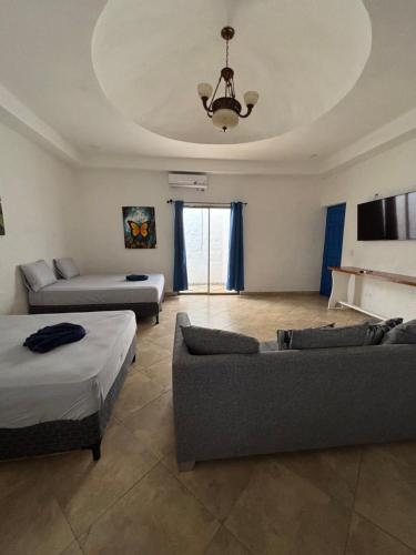 Posezení v ubytování Hotel Remanso Beach
