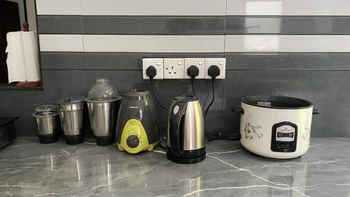 Kuchyň nebo kuchyňský kout v ubytování Elisha Place Hiriketiya