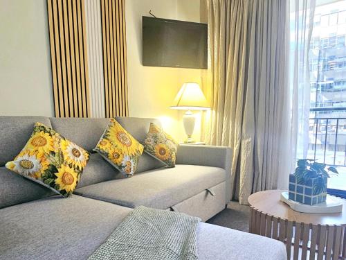 Χώρος καθιστικού στο Joyful Stay Stylish Retreat in Perth City