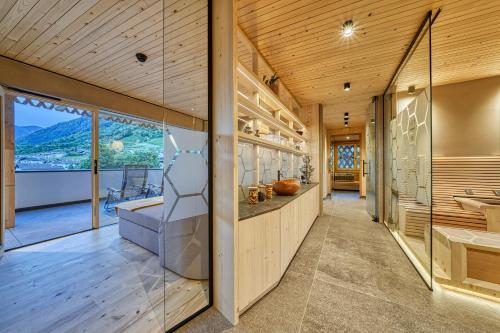 Koupelna v ubytování Eco Bnb & Apartments Bründlerhof