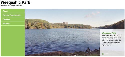 a screenshot of a webpage of a lake at Newark Gem Pearl 3BR, 2BA - Sleeps 10 - Walk to Prudential Center and Newark Penn Station, Near EWR and American Dream Mall, includes WiFi - Laundry - Backyard - Gym in Newark