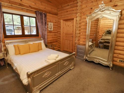 Postel nebo postele na pokoji v ubytování Starwood