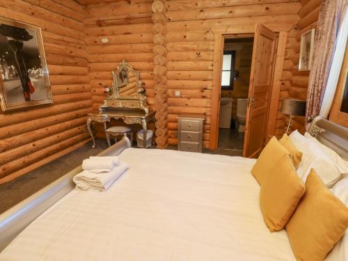 Postel nebo postele na pokoji v ubytování Starwood