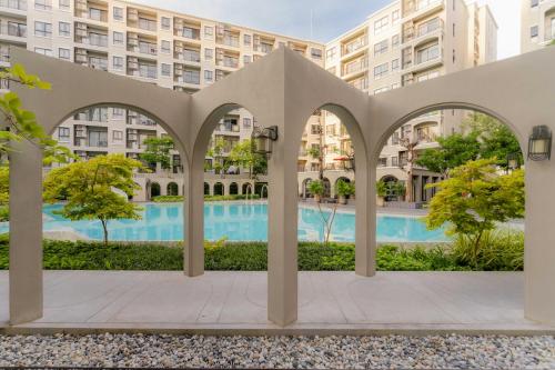 Kolam renang di atau dekat dengan La Casita Pool Access Condo Huahin Only 10 minutes to the beach