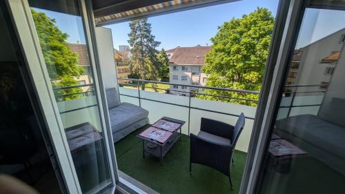 Balkón nebo terasa v ubytování Luxury Apartment in very Good Location near Basel City