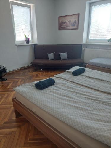 Posteľ alebo postele v izbe v ubytovaní Apartman Silver