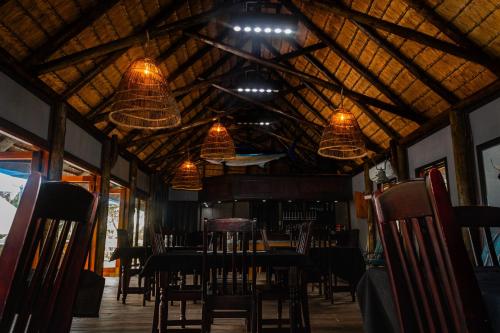 Εστιατόριο ή άλλο μέρος για φαγητό στο Nwabu Lodge Sodwana Bay