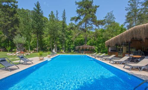 Bazén v ubytování Yusalis Garden Hotel nebo v jeho okolí