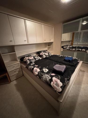 Ένα ή περισσότερα κρεβάτια σε δωμάτιο στο 2-Raum Apartment Treuen