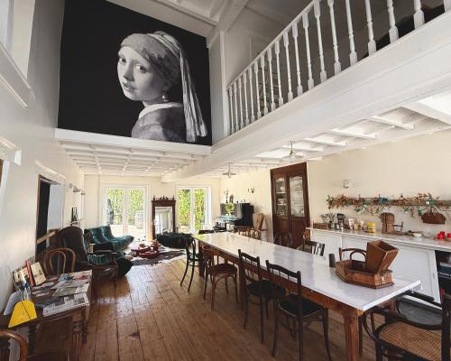 Posezení v ubytování WE Maison d'hôtes