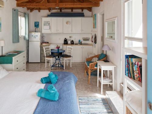 Kuchyňa alebo kuchynka v ubytovaní Summer Garden Studio - village location