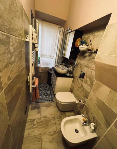 Koupelna v ubytování B&B Piazza della Repubblica