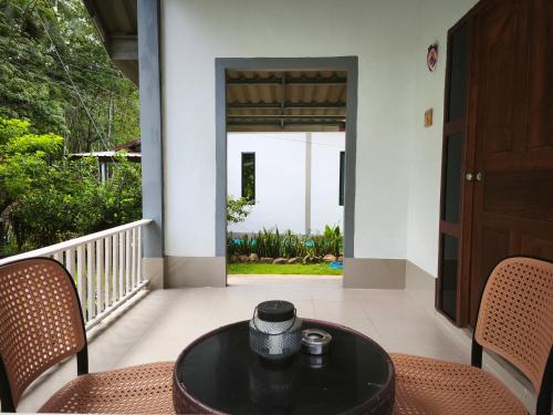 Balkón nebo terasa v ubytování The Secret Garden Koh Yao Yai