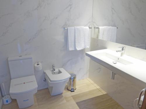 Koupelna v ubytování Hotel Lloret Ramblas