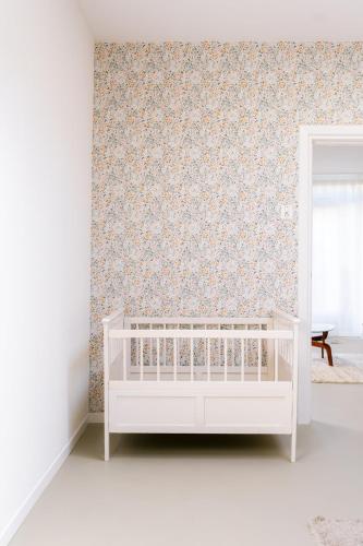 Ένα ή περισσότερα κρεβάτια σε δωμάτιο στο Nice bright studio near the forest and Amsterdam