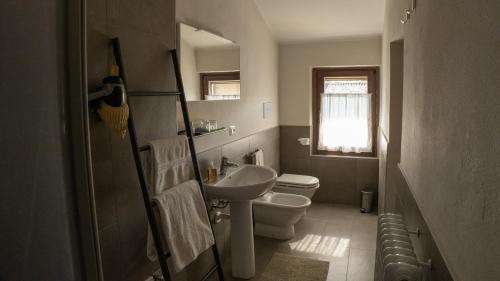 Koupelna v ubytování Cà di Frè B&B