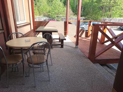 Balkoni atau teres di Apartment 19 Tatry