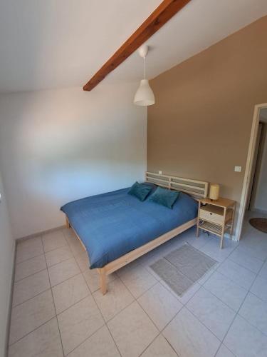 Voodi või voodid majutusasutuse Ocean house toas