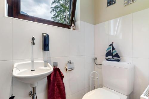 Ein Badezimmer in der Unterkunft Jordis