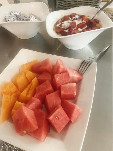 Comida en el hotel o alrededores
