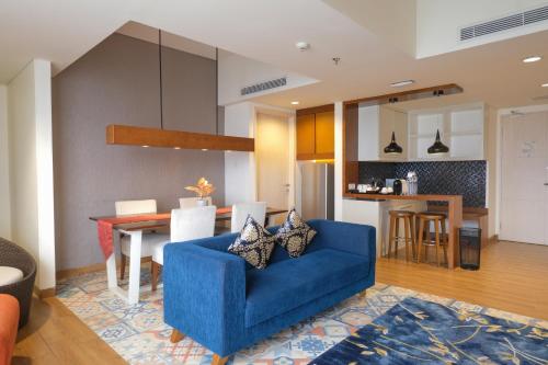 Η κουζίνα ή μικρή κουζίνα στο The Alana Hotel and Conference Sentul City by ASTON
