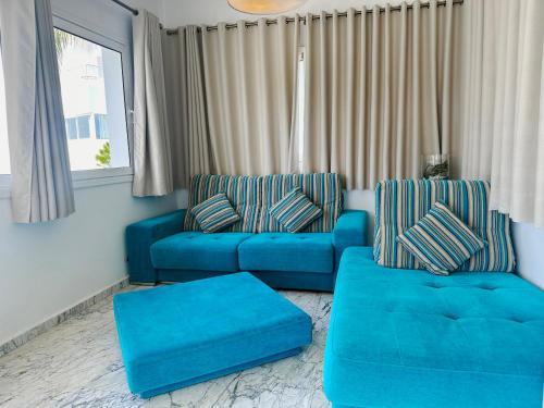 Zona de estar de Hotel Farah Tanger