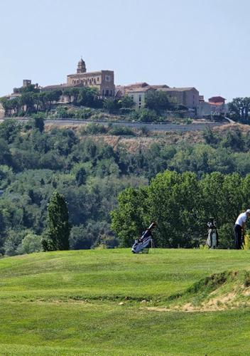 a group of people flying a kite in a field at GinKgo B&B in Francavilla al Mare