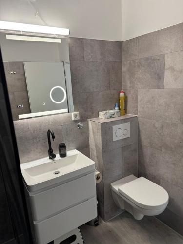 Koupelna v ubytování Mountain View