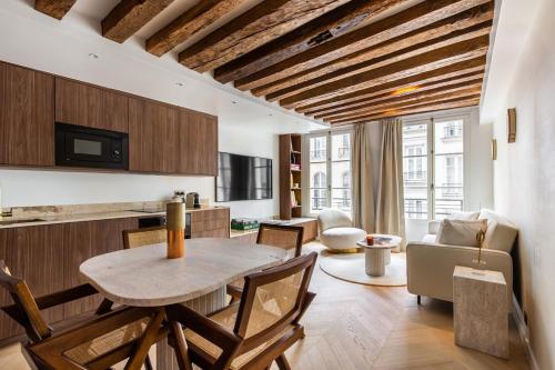 Luxury 1BR - Louvre Saint Honoré palais Royal-AC